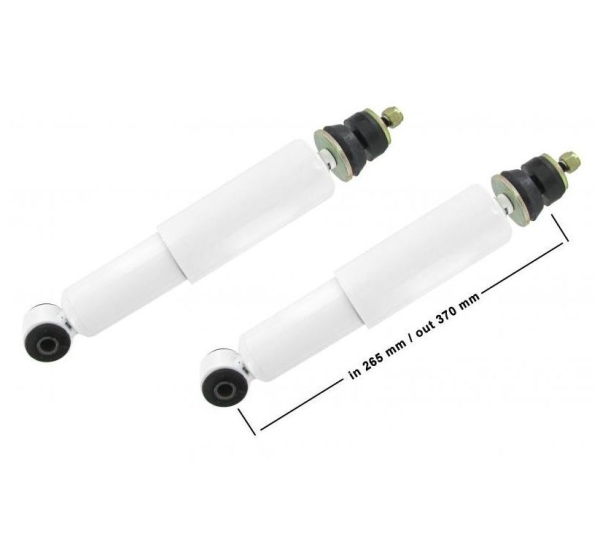 Lowered oil shock absorbers (Per Pair) Beetle 1200/1300/1500 8.1965 and later front Karmann Ghia 8.1965 and later front